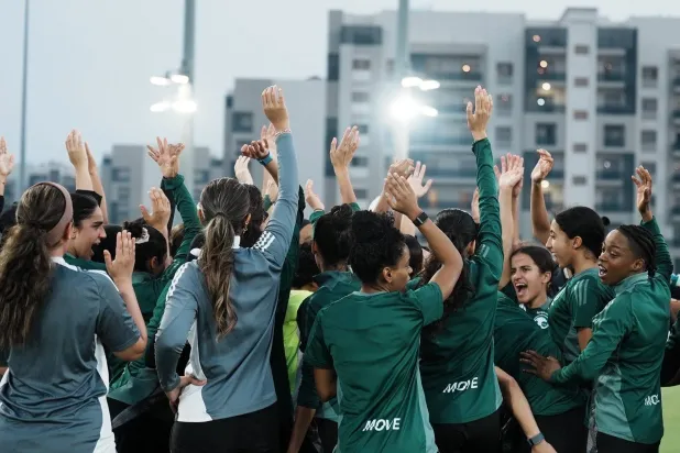 أجواء إيجابية شهدتها تدريبات المنتخب السعودي للسيدات (الشرق الأوسط)