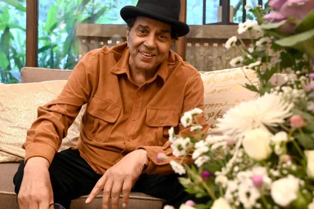 Bollywood star Dharmendra (pictured on his 88th birthday on December 8, 2023) appeared in more than 250 films over a remarkable six-decade career. SUJIT JAISWAL / AFP/File
