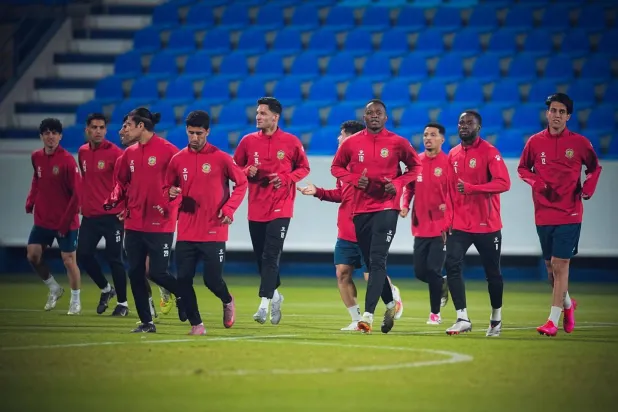 الشرطة خلال التدريبات التحضيرية (الشرطة العراقي)