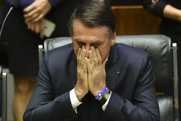 Brezilya Eski Devlet Başkanı Jair Bolsonaro (AFP)