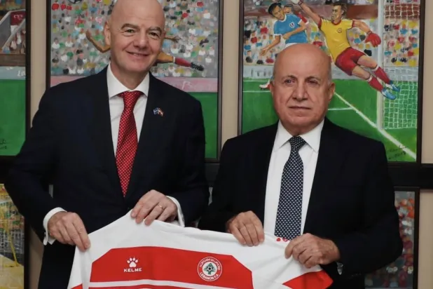 جياني إنفانتينو رئيس الاتحاد الدولي لكرة القدم «فيفا» (حسابه في إنستغرام)