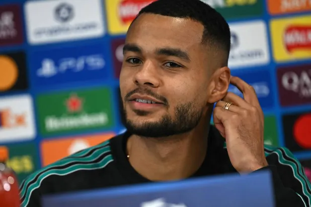 الهولندي كودي خاكبو لاعب ليفربول (أ.ف.ب)