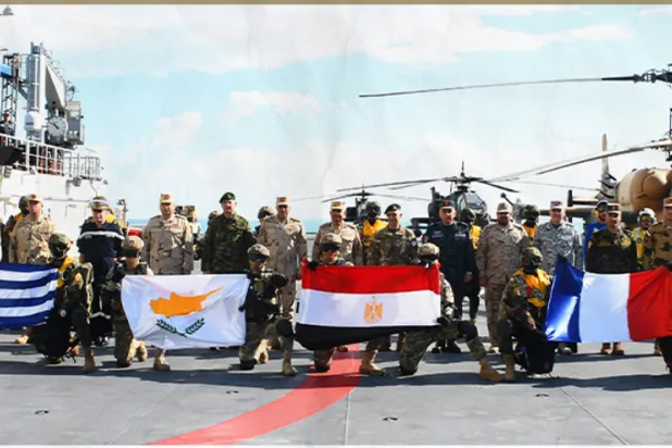 الدول المشاركة في التدريب المشترك «ميدوزا 14» (المتحدث العسكري المصري)