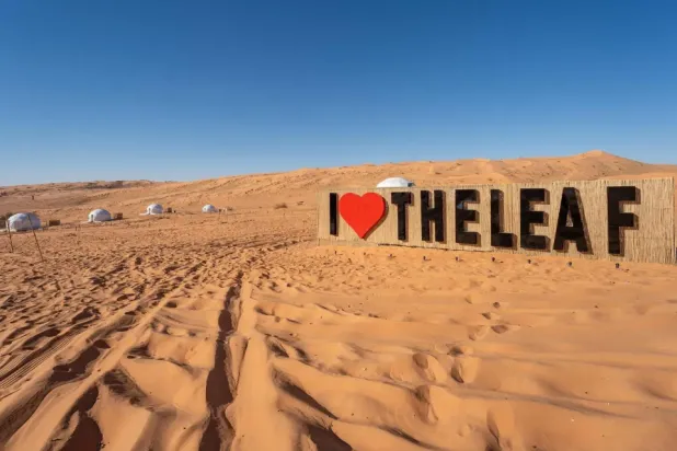 Outdoor seating areas allow visitors to enjoy the scenic landscape and engage in activities such as camel riding and hiking - SPA