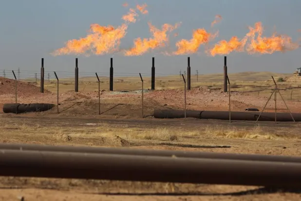 Irak Kürdistanı, Süleymaniye ilindeki Kormor gaz sahası (Arşiv- Reuters)