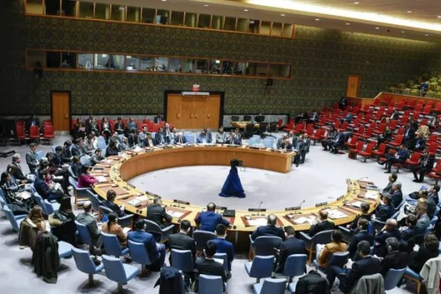 A Security Council session on Libya. Photo: UN