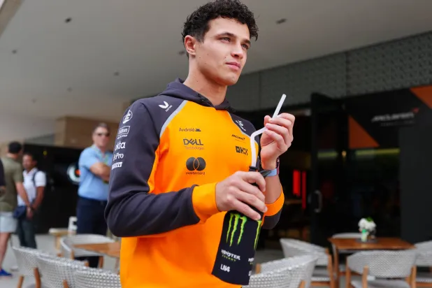 البريطاني لاندو نوريس سائق مكلارين (د.ب.أ)