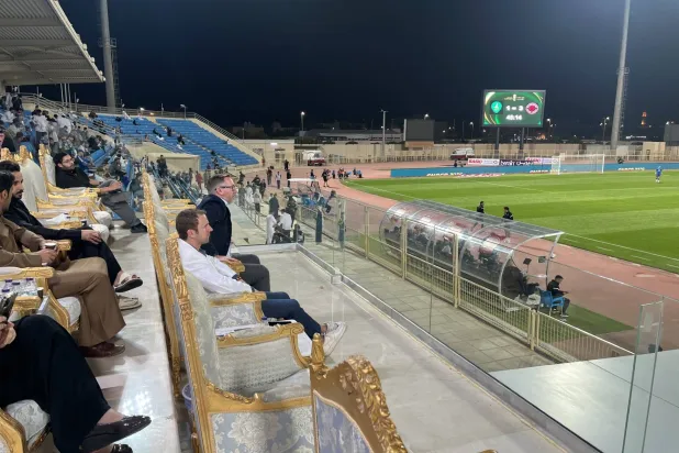 غياب بن هاربورغ عن المباراة أثار التساؤلات (الشرق الأوسط)