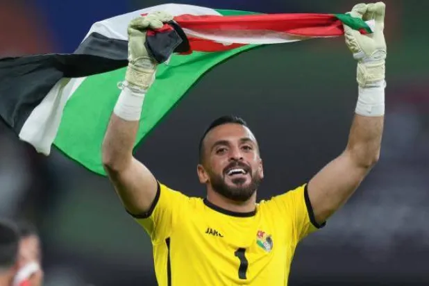 يزيد أبو ليلى حارس مرمى منتخب الأردن (منتخب الأردن)