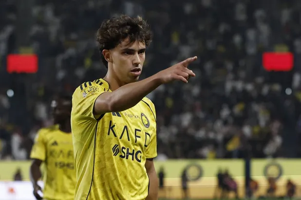 جواو فيليكس نجم النصر (رويترز)