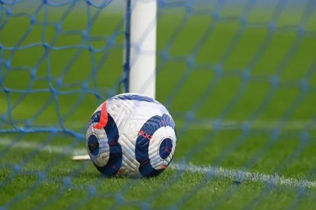 Soccer Football - Premier League - Everton v Aston Villa - Goodison Park, Liverpool, Britain - May 1, 2021 A match-ball is seen before the match Pool via REUTERS/Michael Regan