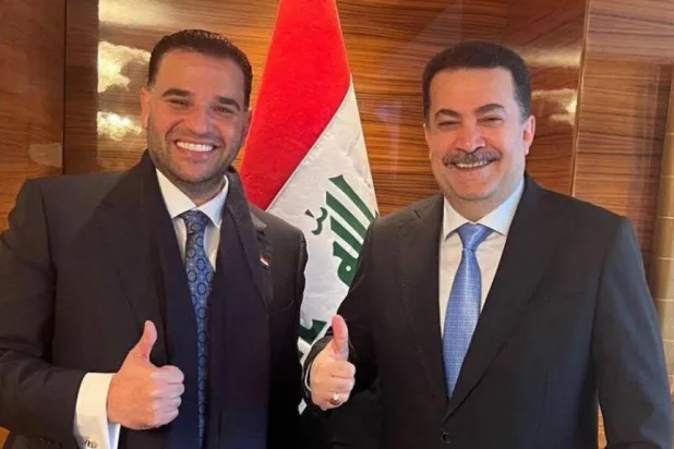 أرشيفية تجمع بين السوداني وسافايا (وكالة الأنباء العراقية)