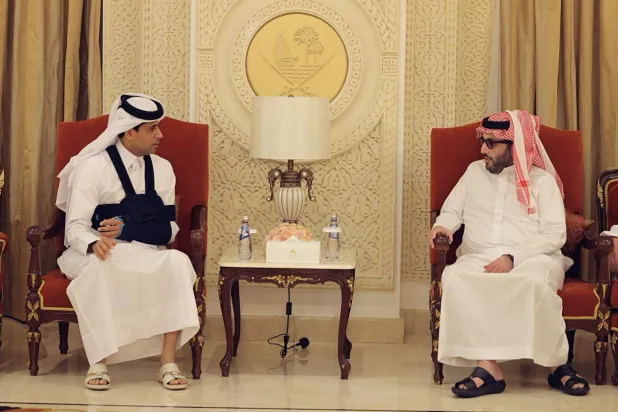 اللقاء شهد مناقشة بعض الموضوعات ذات الاهتمام المشترك (الشرق الأوسط)