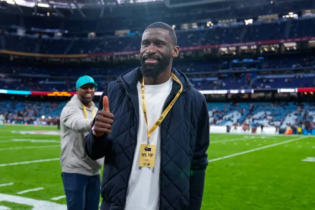 الألماني أنطونيو روديغر لاعب ريال مدريد (أ.ب)