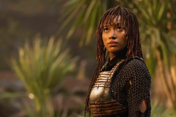 The Acolyte yıldızı Amandla Stenberg, iptal kararının ardından "Bu evrende olmak benim için inanılmaz bir onurdu" demişti (Disney+)