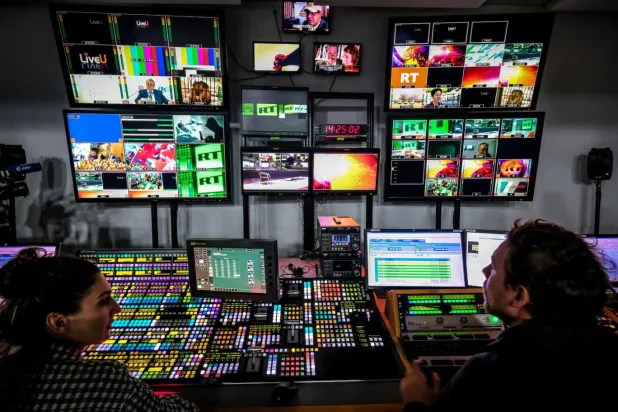 Rus devletine ait RT'nin Latin Amerika'da Kremlin propagandası yaptığı ileri sürülüyor (AFP)