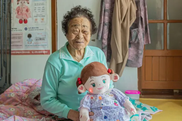 Hyodol'un ürettiği robotlar interaktif özelliklere sahip (Hyodol)