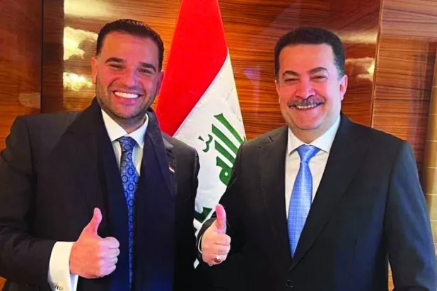 
أرشيفية تجمع بين السوداني وسافايا (وكالة الأنباء العراقية)