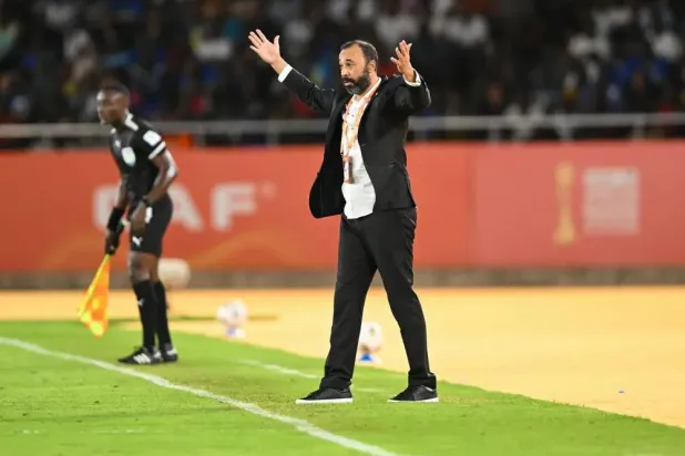 طارق السكتيوي المدير الفني للمنتخب المغربي (كاف)