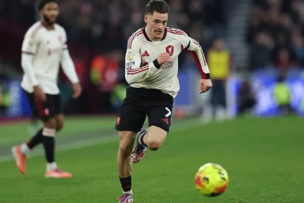 فلوريان فيرتز لاعب ليفربول (إ.ب.أ)