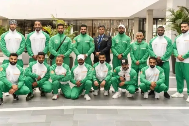 File Photo: The Saudi bodybuilding team securing nine medals at the 2023 World Fitness & Bodybuilding Championship held in Spain. (SPA)
