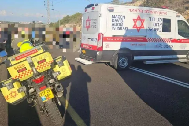 صورة من موقع الحادث اليوم (موقع واي نت)