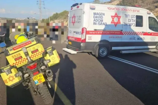 Olay yerinden bir kare  (Ynet web sitesi)