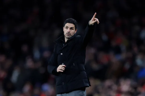 ميكل أرتيتا (رويترز)