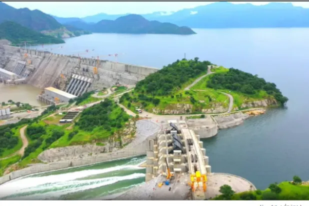 سد النهضة الإثيوبي (وكالة الأنباء الإثيوبية)