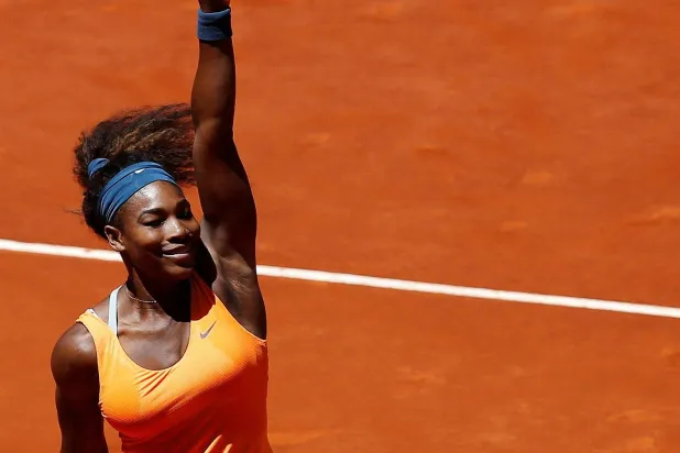 أسطورة التنس الأميركية سيرينا ويليامز (رويترز)