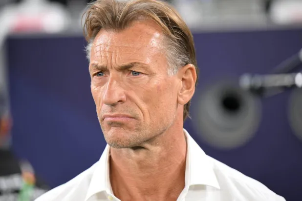 الفرنسي هيرفي رينارد المدير الفني للمنتخب السعودي (تصوير سعد العنزي)