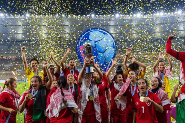 فتيات الأردن بطلات غرب آسيا (اتحاد غرب آسيا)