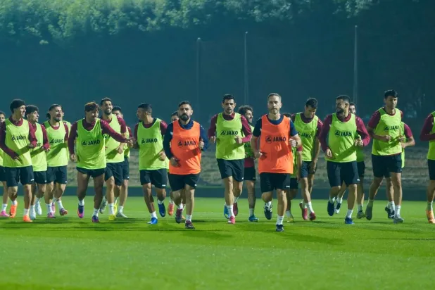 التحضيرات العراقية لأولى مواجهاته في كأس العرب (الاتحاد العراقي)