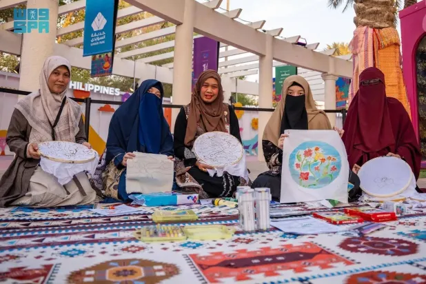 The three-day events include concerts, folk shows and entertainment activities. (SPA)