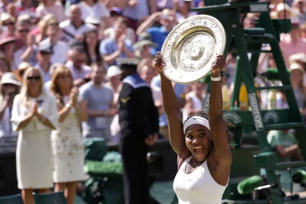 سيرينا حازت على 23 لقباً في البطولات الأربع الكبرى (أ.ب)