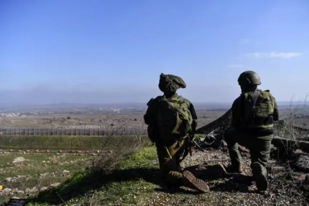 Israeli soldiers operate in the Israeli-occupied Golan Heights near the border with Syria, December 28, 2023. REUTERS/Gil Eliyahu/ File Photo