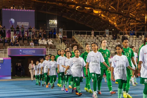 الحملة أطلقت على هامش بطولة اتحاد غرب آسيا التاسعة للسيدات التي أقيمت في جدة (الشرق الأوسط)