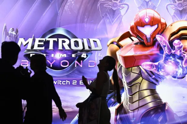 The 'Metroid' series's unique look has garnered many fans since it began in 1986. Ina FASSBENDER / AFP/File
