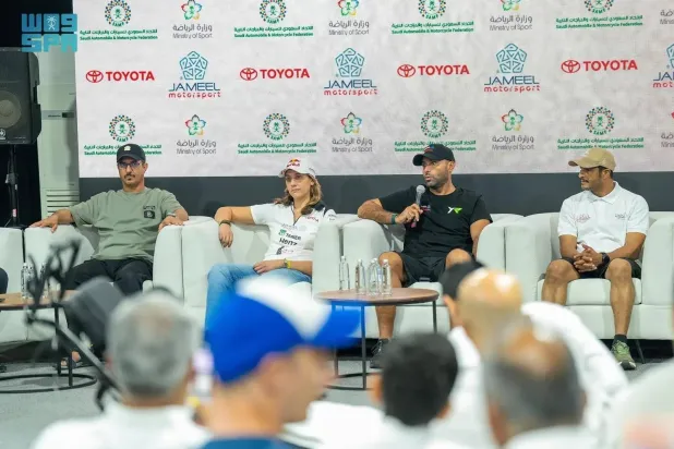 Jeddah Baja Toyota kicks off. (SPA)