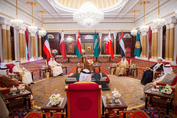 ولي العهد السعودي يرأس وفد بلاده في الدورة الـ46 للمجلس الخليجي الأعلى (واس)