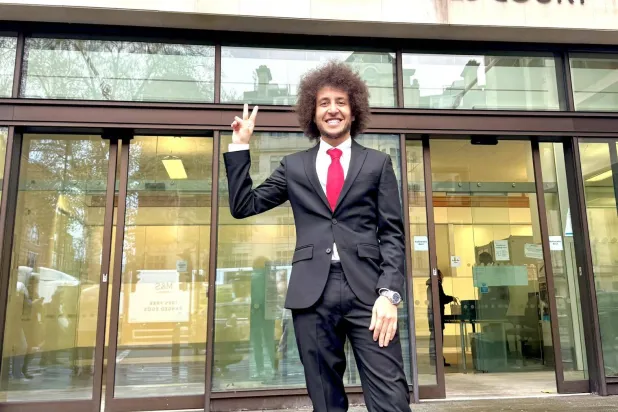 أحمد عبد القادر (ميدو) رئيس اتحاد شباب المصريين في الخارج (صفحته على فيسبوك) 