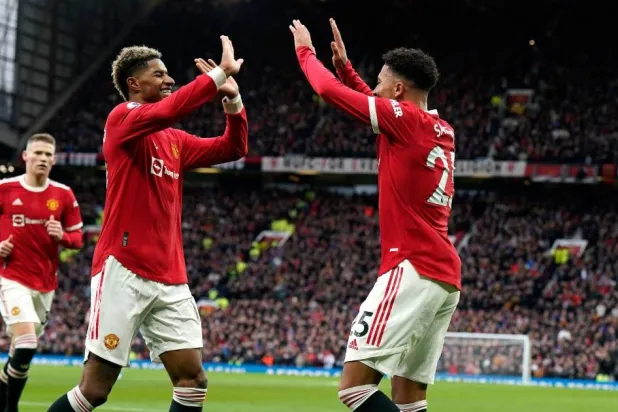 رحيل راشفورد وسانشو المعارين لبرشلونة وأستون فيلا سيمكن يونايتد نت تدعيم صفوفه (غيتي)