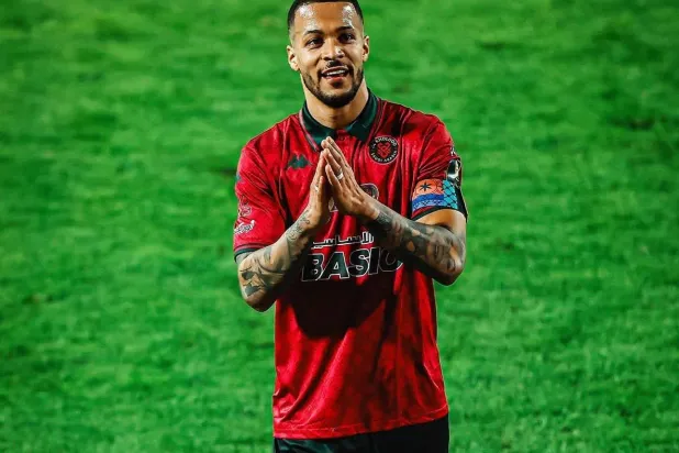 النجيري إيكونغ قائد فريق الخلود (موقع النادي)