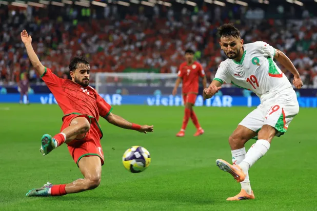 التعادل السلبي حكم مواجهة المغرب وعمان (رويترز)