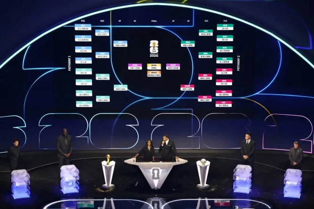 انطلاق قرعة كأس العالم لكرة القدم 2026 (رويترز)
