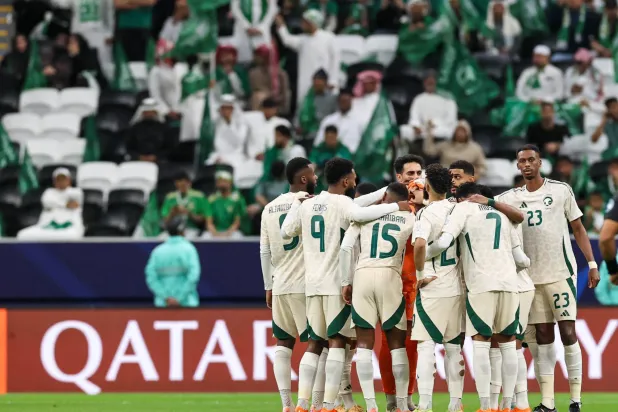 الشهري أكد أن الأخضر سيصل إلى مبتغاه عربيا خطوة بخطوة (تصوير: سعد العنزي)