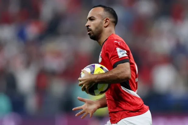 أفشه أحد أبرز أوراق مصر أمام الكويت (رويترز)