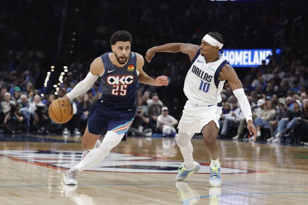 أوكلاهوما سيتي ثاندر هزم دالاس مافريكس (رويترز)
