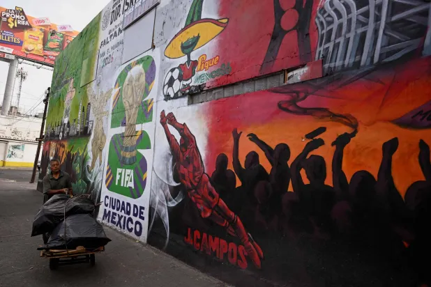 الجماهير المكسيكية متفائلة بقرعة المونديال (أ.ف.ب)