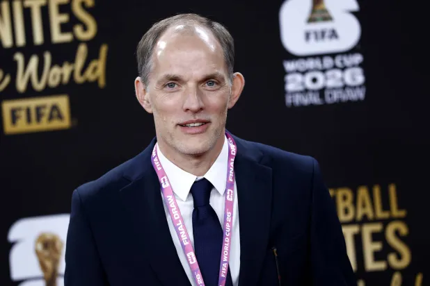 توماس توخيل المدير الفني للمنتخب الإنجليزي في قرعة المونديال (إ.ب.أ)